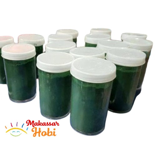 Spirulina Bubuk Powder 30gr untuk 2-3kg Makanan Pakan Ikan Hias