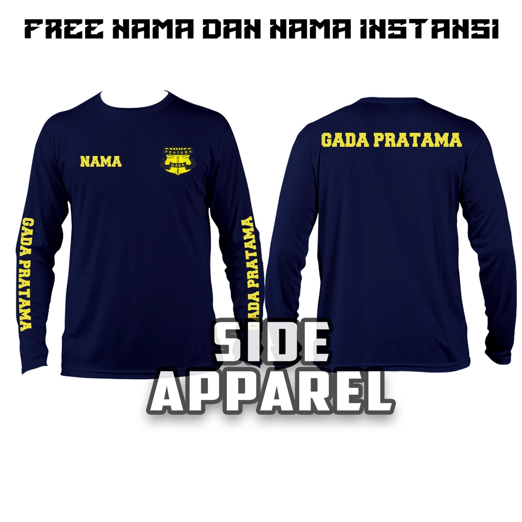 KAOS SATPAM / KAOS ATASAN SATPAM GADA PRATAMA - SIDE APPAREL