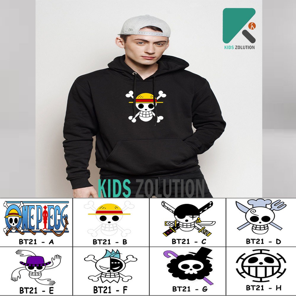 Jaket One Piece Luffy / Hoodie One Piece / Sweater One Piece / Jaket One Piece Law / Jaket One Piece