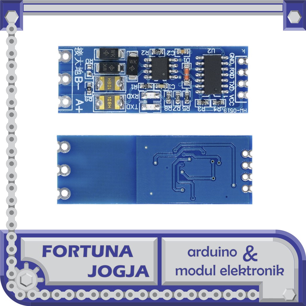 Modul Serial UART to RS485 Two Way Converter RS 485 to TTL