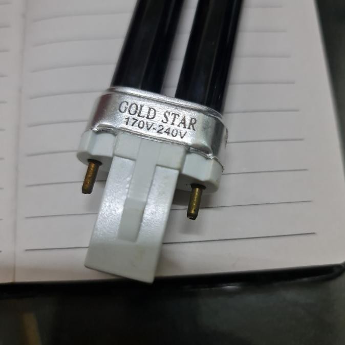 Terbatas Lampu Pls 9W Uv Blb Uang Palsu Model Tusuk. Gold Star Limited
