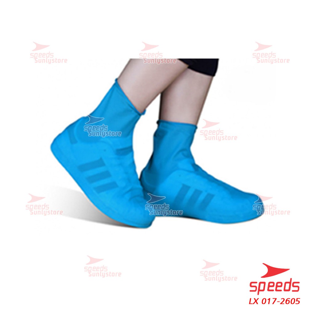 Cover Shoes Cover Sepatu Karet Pelindung Sepatu Anti Air Hujan Funcover Speeds 017-2605-BIRU