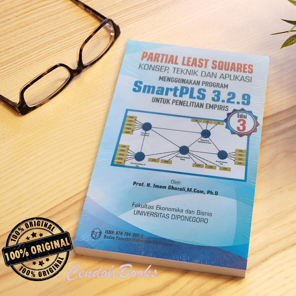 Buku Partial Least Squares Menggunakan Program SmartPLS 3.2.9 + CD