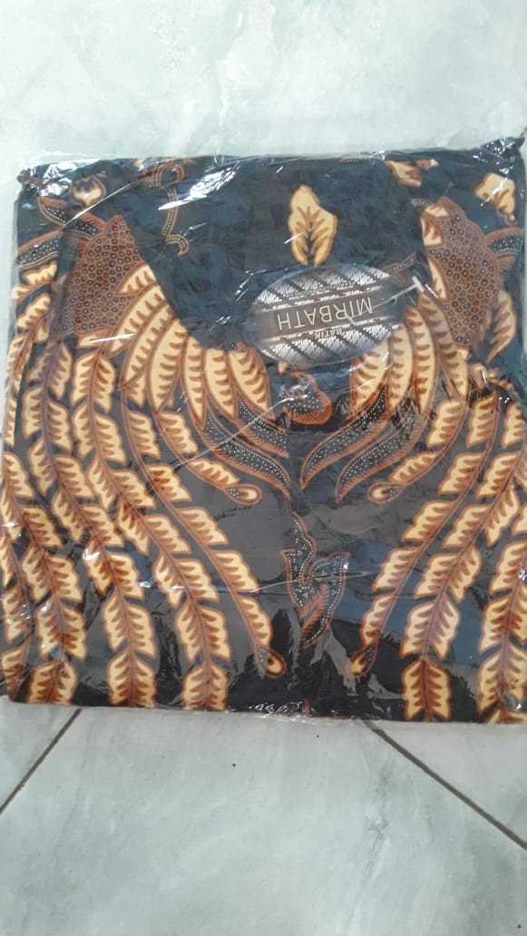 Ms Gamis Batik Sriwedari Maxi Bumil/busui Katun Sogan Allsize Ld 104..