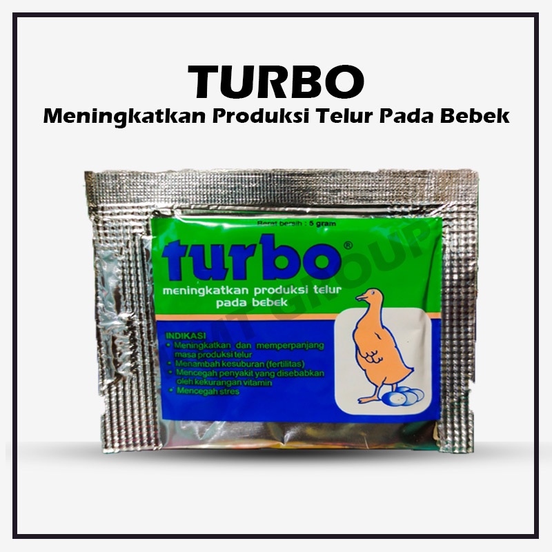 TURBO MEDION 5 gram Pemacu Bebek Bertelur RMT