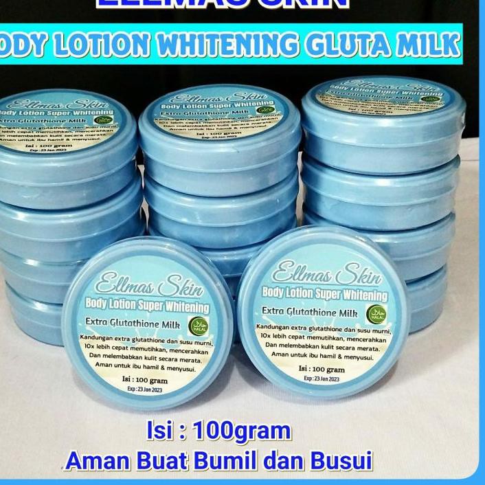 ✶ Body Lotion Super Whitening Milk Ellmas Skin ★
