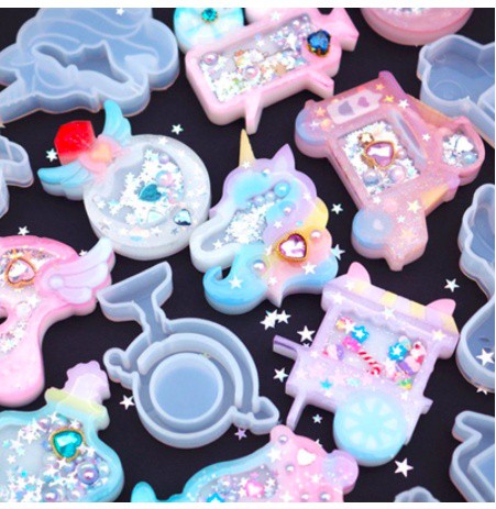 Cetakan Shaker Resin Cetakan Resin Clay Jelly Pudding Art Resin Art