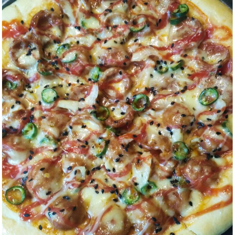 

pizza mozzarella