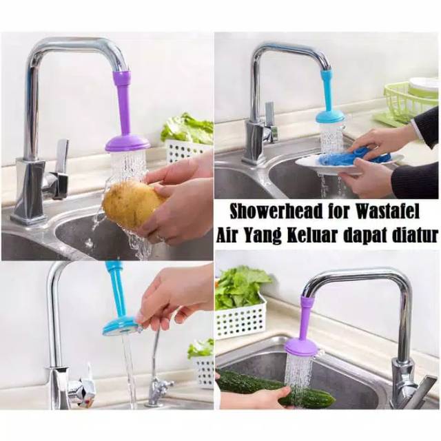 (NCS) TERMURAH Sambungan Penyambung Keran Kran Faucet Extender Silicone Silikon M375