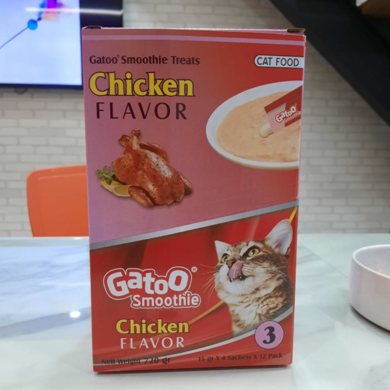 GATOO CAT CREAMY TREATS MAKANAN KUCING