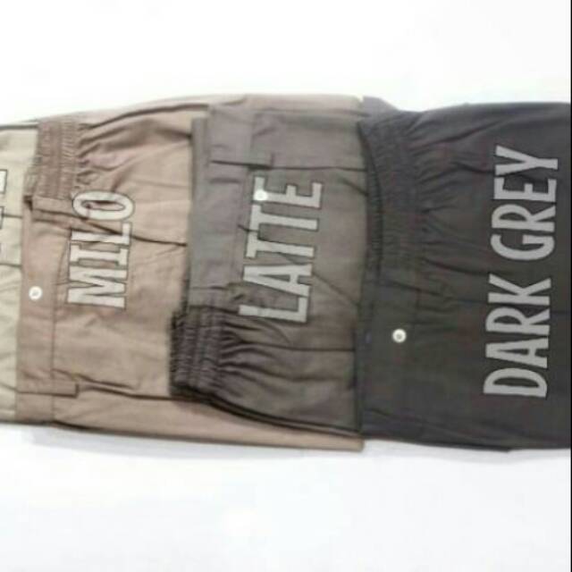 READY !!! BAGGY PANTS Latte Beige Nude Maroon Ivory Dusty Pink White Moss khaki army tamolivia B7T7