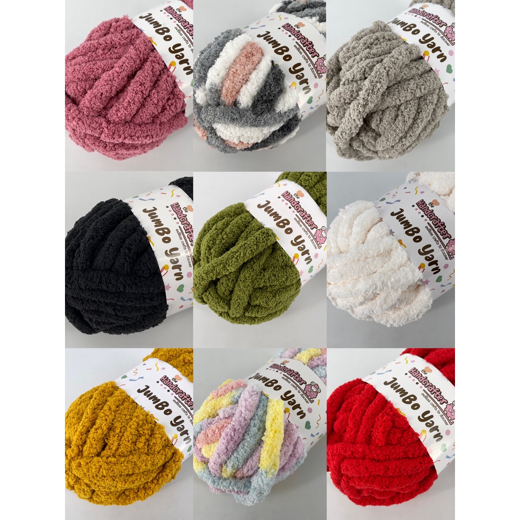 New Benang Rajut Thehandcrafter Jumbo Yarn 100% Polyester