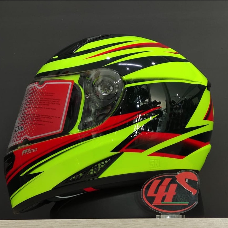 RSV FF ZERO Relic Yellow Fluo helm full face helm rsv helm motor helm harian helm balap helm cowok
