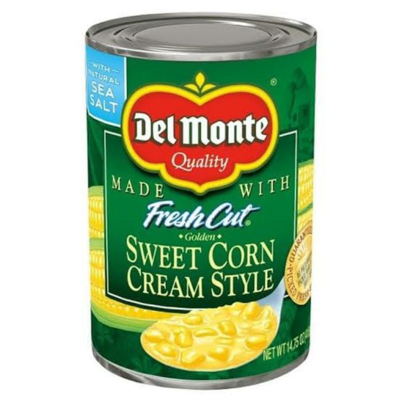 

Delmonte sweet corn cream style