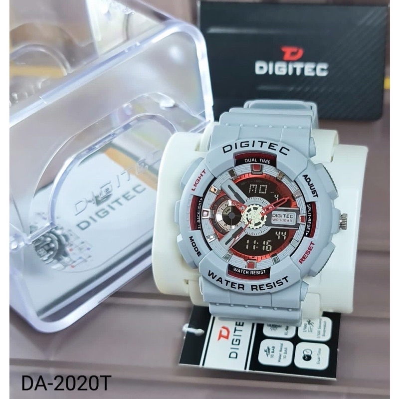 Digitec DA 2020T / DG 2020T Original Dan Anti Air Jam Tangan Digitec Pria