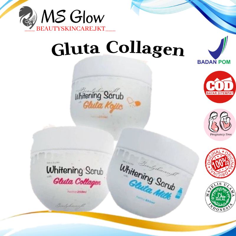 MS GLOW GLUTA SOAP // MS GLOW GLUTA SCRUB ORIGINAL