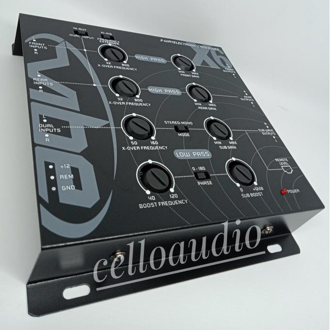 READY Crossover Aktif Lanzar Vibe X6 3 Way Mobil VibeX6