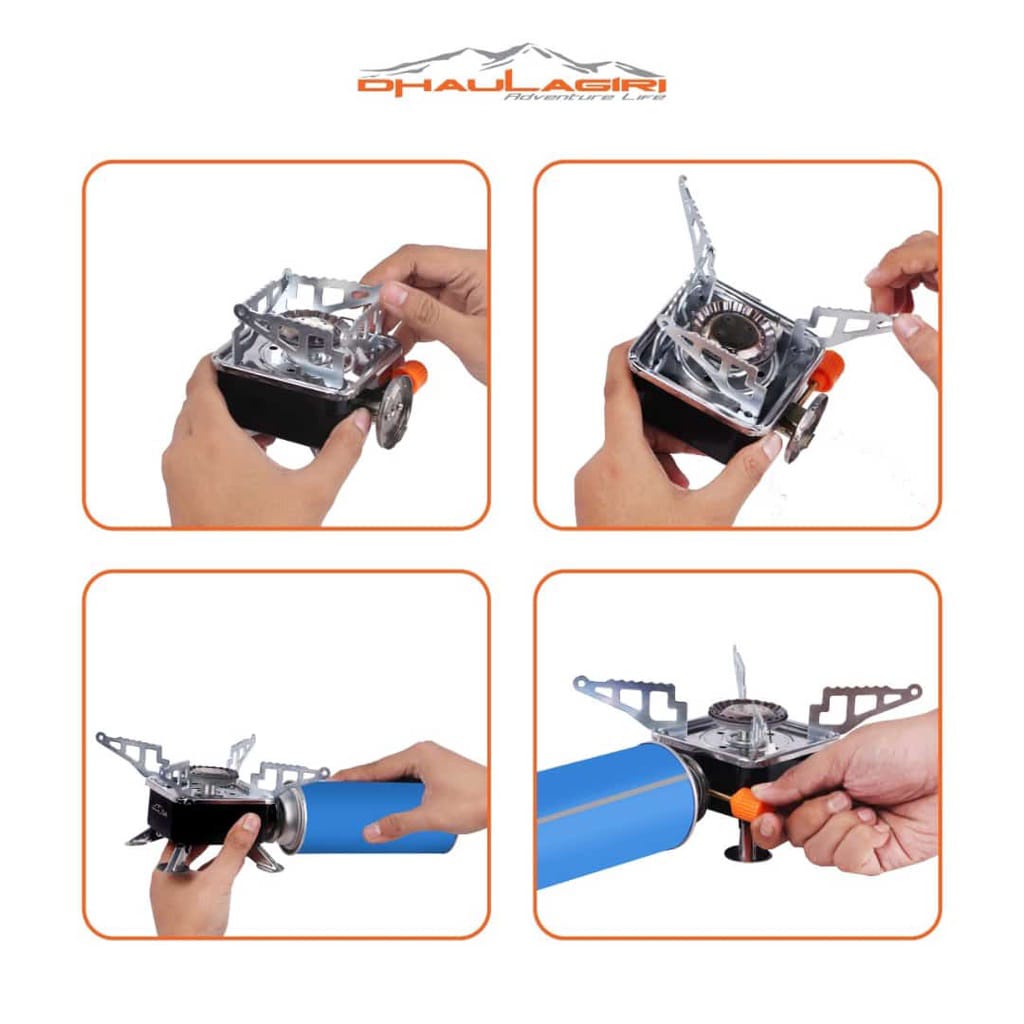 [COD] Kompor Camping Dhaulagiri Stove CS-202/kompor kotak kemping portabel