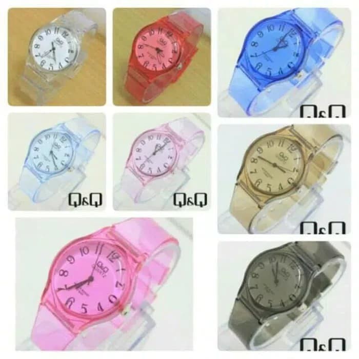 Jam Tangan Q&amp;Q Jelly VP47 Waterproof / Smartwatch Water Resist