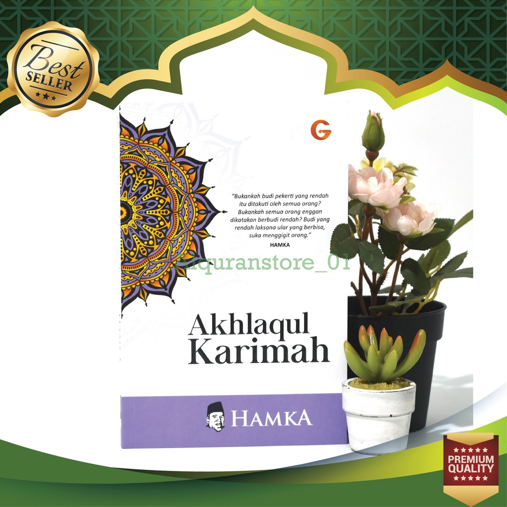 COD - Akhlaqul Akhlakul Karimah karya Buya Hamka ORIGINAL - GIP/Gema Insani Press