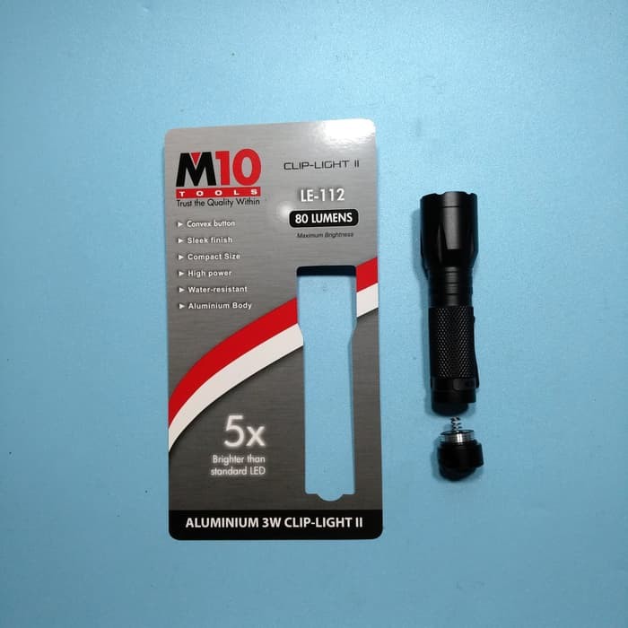 senter Led M10 LE-112-80 Lumens