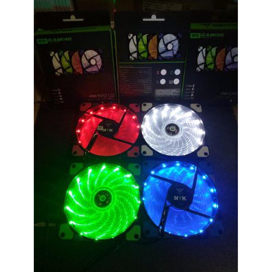 Fan Casing 12cm NYK Silent LED Fan Case 12 cm