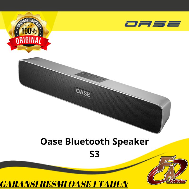 Oase Bluetooth Speaker S3 - Garansi Resmi Oase