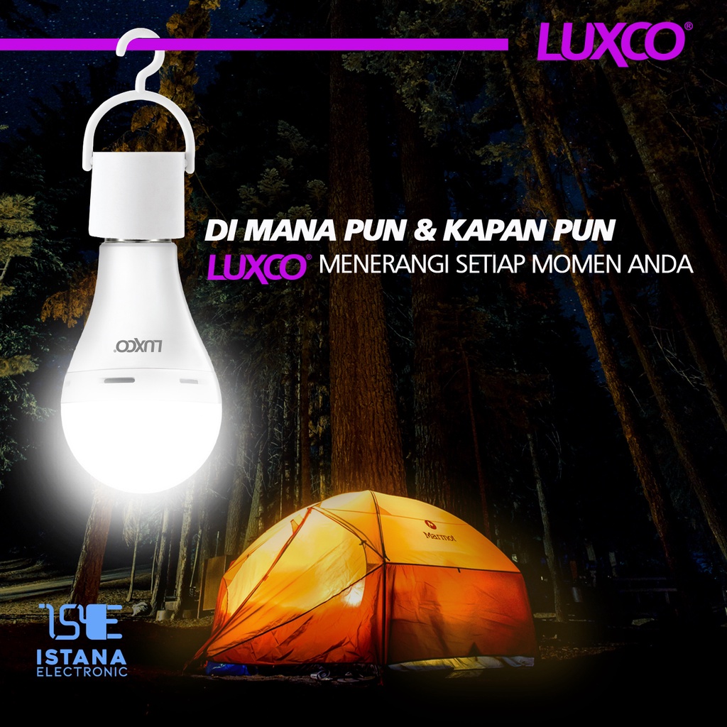 [COD] Lampu Emergency Led MERK LUXCO ORIGINAL IMPORT BER SNI ! Magic AC/DC Nyala Saat Mati Lampu 6w, 8w, 10w, 12w, 15w FREE ONGKIR