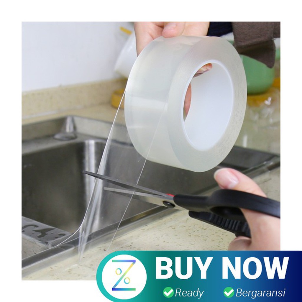 Taffware Lakban Waterproof Dapur Kitchen Sink Seal Tape 0.8x50mm 3 Met