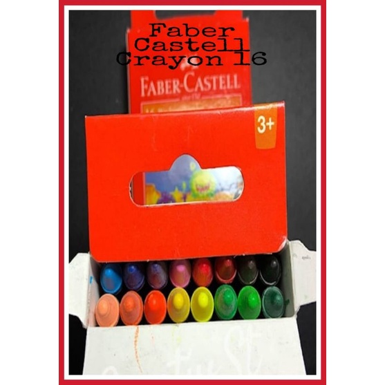 

Crayon Faber Castell 16 Warna