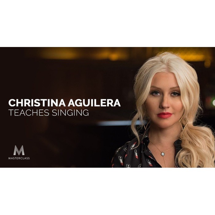 MasterClass Christina Aguilera - Singing VIDEO LIMITED EDITION