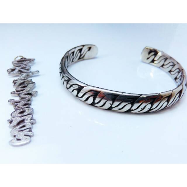 Gelang anyaman rajut papua pria wanita