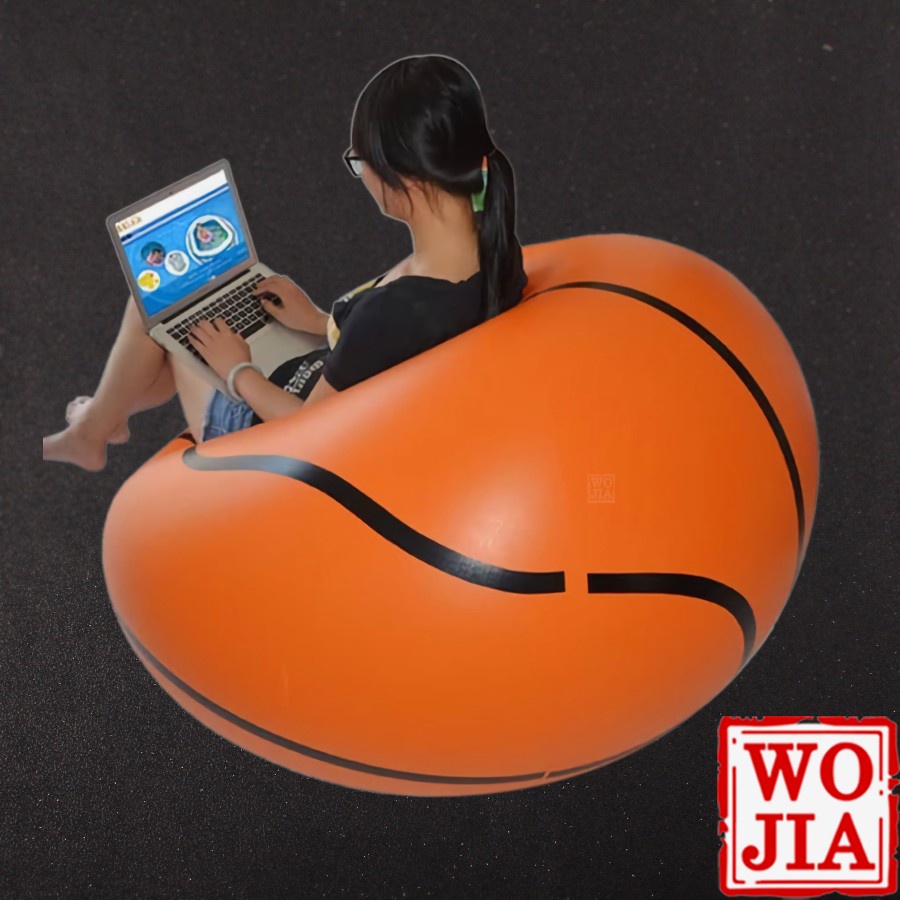 ❤️MURAH!!!❤️ Sofa Angin Santai Bola Basket✌️Inflatable Sofa✌️Kursi Angin Bola Santai Dewasa Anak✌️Sofa Bulat Empuk✌️Sofa Minimalis Murah✌️Sofa Mini Anak Kecil✌️Sofa Tiup Ruang Tamu✌️Sofa Bad