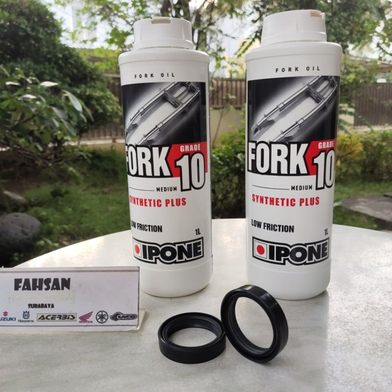 Oil Seal Shock Depan BMW GS R1200 K25 Oli Marzocchi Original Ipone 10 Low Friction Shockbreker