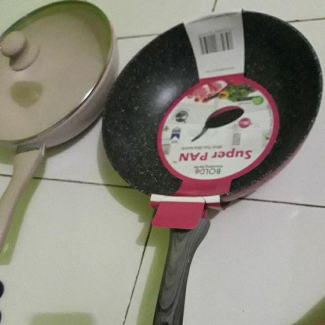 Super Pan Bolde Wok Pan Keramik 28 Cm Granite Series