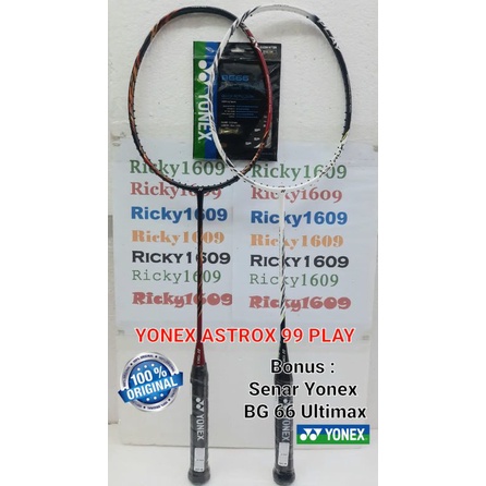 RAKET BADMINTON YONEX ASTROX 99 PLAY - HEAD HEAVY BALANCE - ORIGINAL YONEX