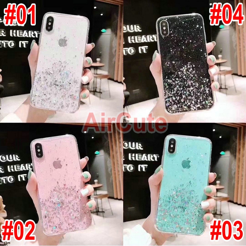 Casing VIVO V20 SE Y30i Y50 Y30 Y20 Y20i Y20s Y12s V19 V17 S1 Y19 Y17 Y15 Y12 Y12i Y11 Y91 Y93 Y95 Y91C Y1s Y53 Y55 Y55s Y65 Y71 Y81 Y81i Z1 Pro Sequin Glitter Soft Case Cover-2