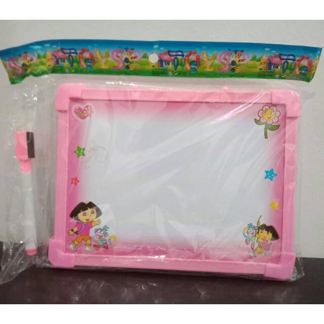 

Mainan Papan Tulis Mini Anak / white Board Karakter