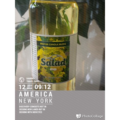 

MINYAK BIJI CANOLA MURNI/PURE CANOLA SEED OIL