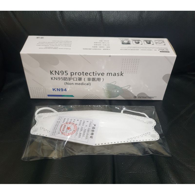 10 PCS MASKER KF 94 BFE MASKER 3D 4 PLY