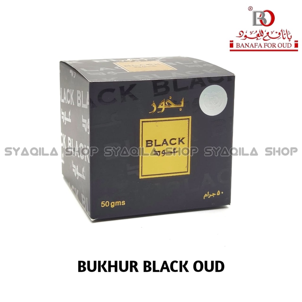 Bukhur Buhur Black Oud BO Bakhoor Dupa Arab Original Saudi Bakhour Banafa For Oud