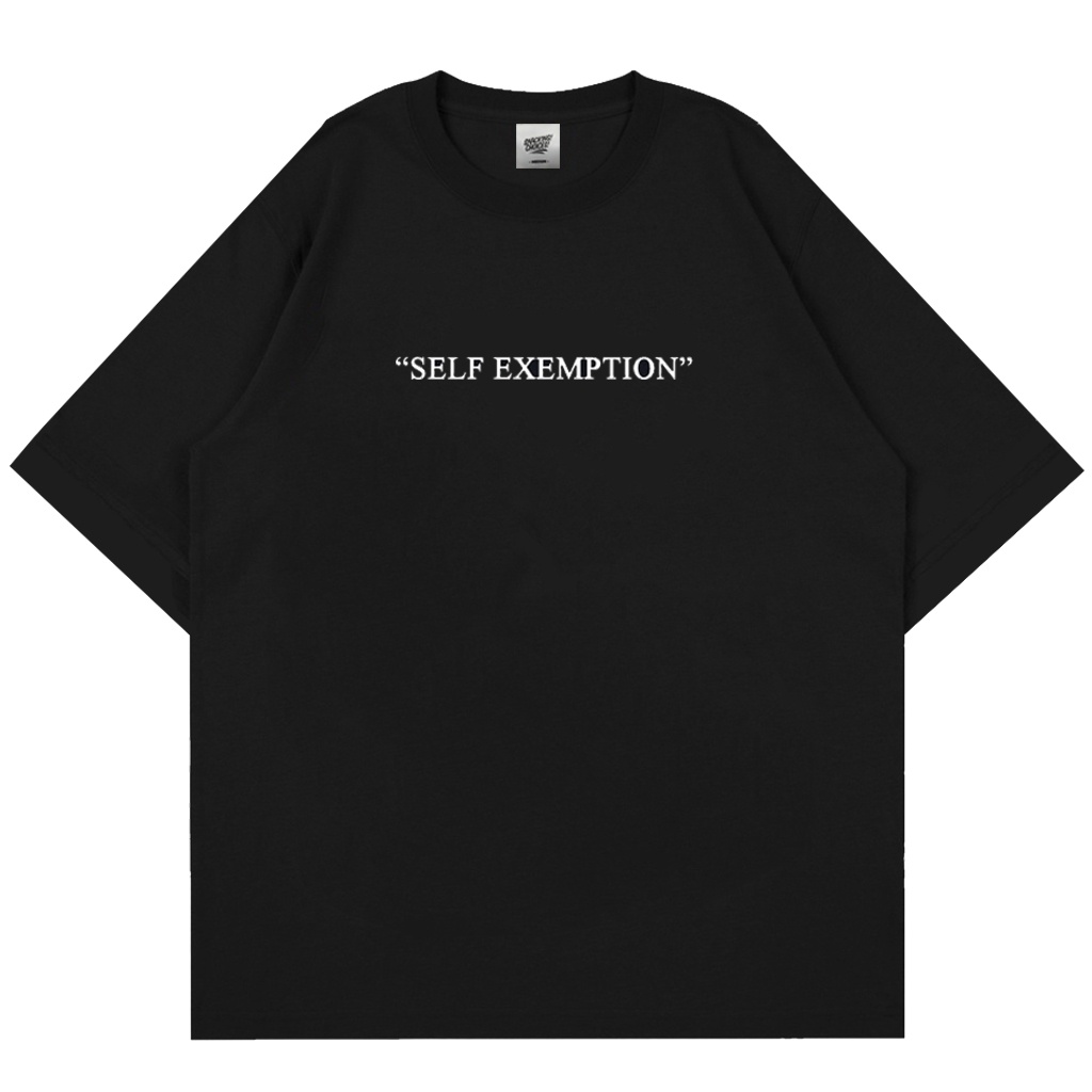 T-shirt | Oversize | Robert | Black | Snackingchoices