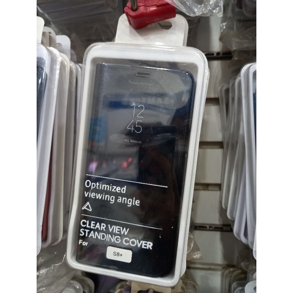 CLEAR VIEW STANDING COVER 0CE S8+