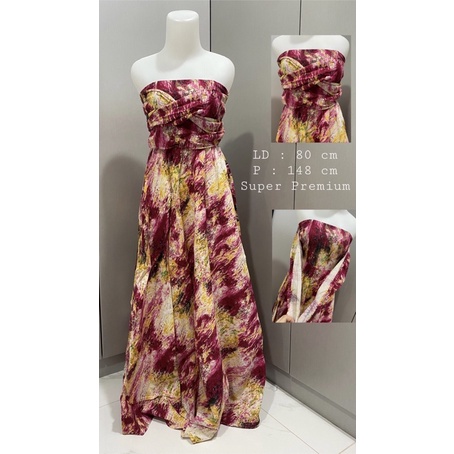 Long Dress PREMIUM New Preloved / Dress Pesta Preloved