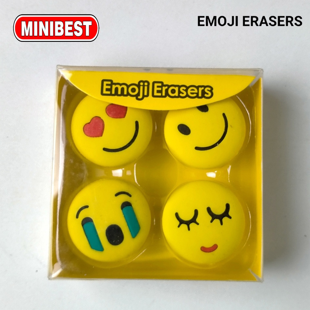 Minibest Set Penghapus Setip Roket dan Astronot - Fancy Eraser Space Rocket - Food Erasers - Pengahpus BOLA