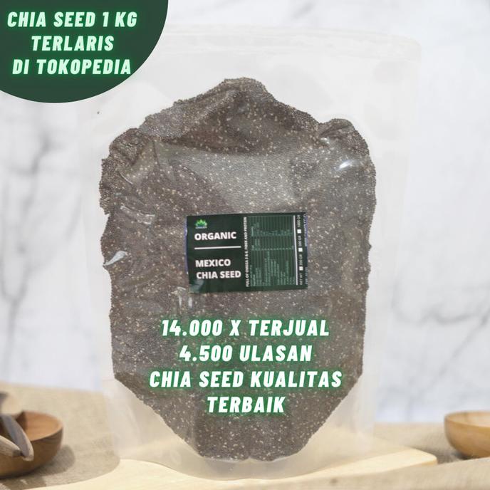 

Chia Seed Mexico Organik Chiajoy Untuk Diet 1 KG - CHIASEED