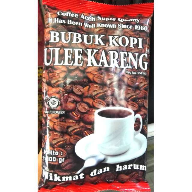 

Kopi Ulee Kareng bubuk robusta 170gr