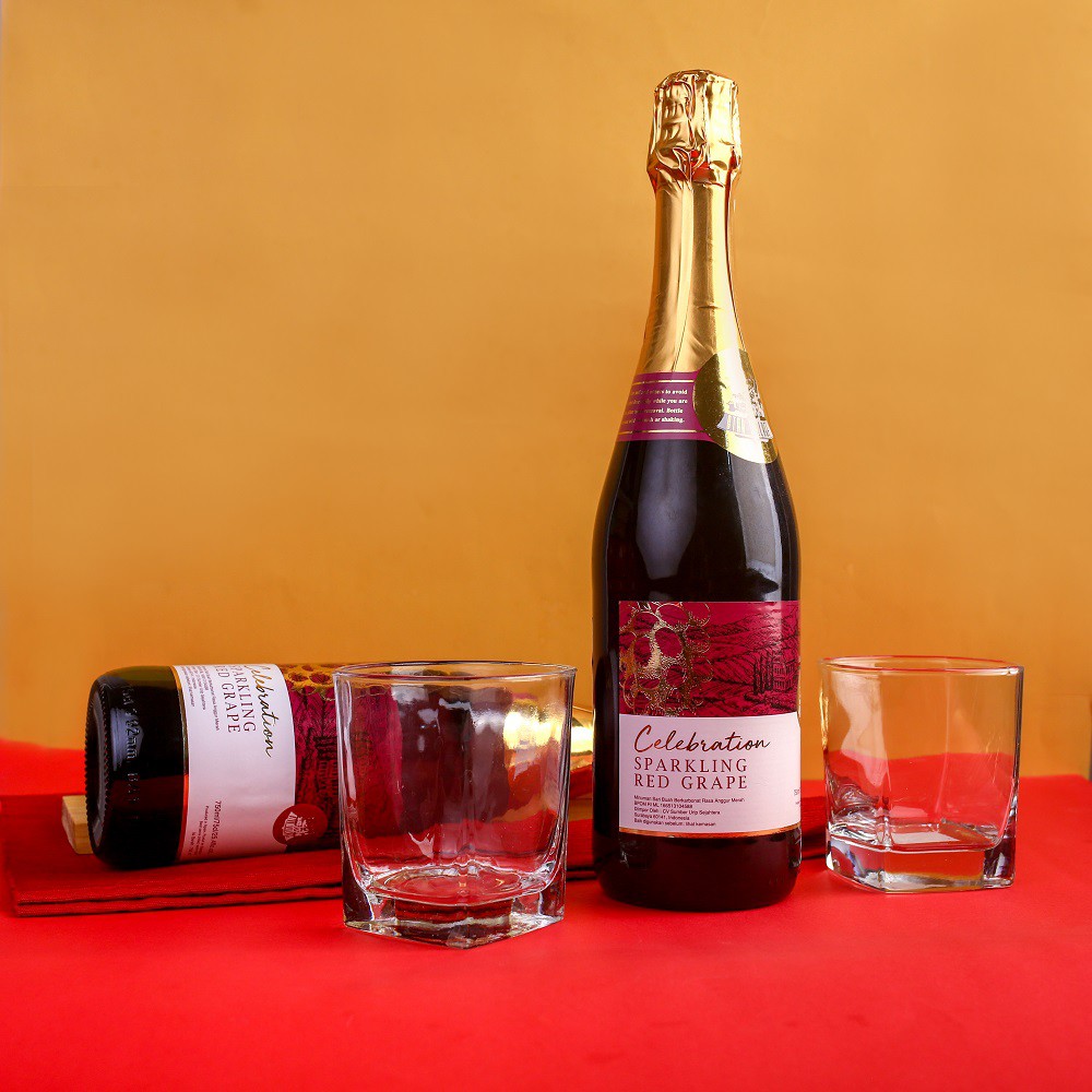 Star Village Sparkling Grape Juice 750ML Jus Anggur Soda Produk Spain