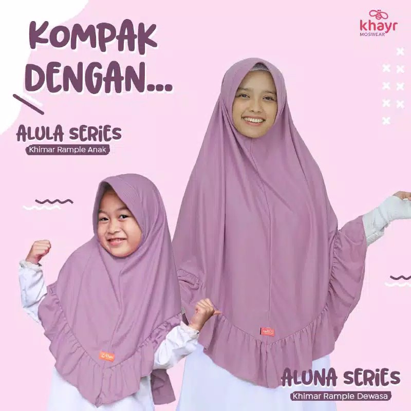 KHIMAR RAMPLE PAD ANTEM ALUNA SERIES | KHAYR MOSWEAR