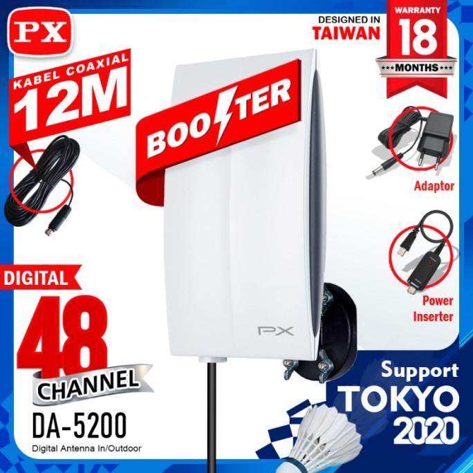 Antena Antenna Tv Digital Indoor Outdoor Px Da5200 Da 5200 Hdtv Master